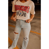 Huskers 1869 Vintage Crop Tee