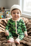 Hunter Baby Green & Black Baby Romper