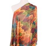 Orange-Multi Fall Trees Colorful Leaves Scarf