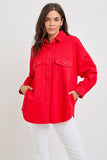 Oversized Shirt Jacket