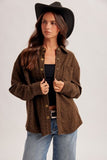Brushed Animal Print Shacket