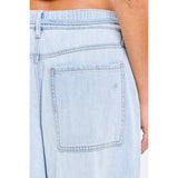 Medium Light Drawstring Utility Pocket Wideleg