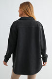 Mono B Snap-on Shacket with Pockets