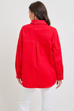 Oversized Shirt Jacket