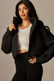 Performance Quilted Puffer Cropped Jacket