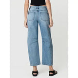 High Rise Barrel Jean