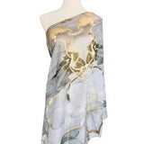 Grey Marble Scarf