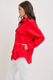 Oversized Shirt Jacket
