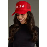Red Game Day Trucker Hat