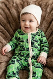 Hunter Baby Green & Black Baby Romper