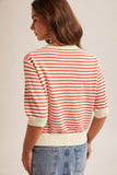 Red White Game Day Sweater