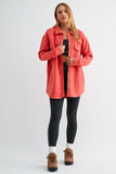 Mono B Evergreen Shacket
