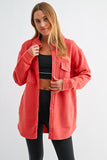 Mono B Evergreen Shacket