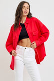 Oversized Shirt Jacket