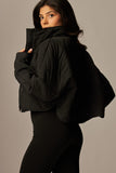 Performance Quilted Puffer Cropped Jacket