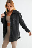 Mono B Snap-on Shacket with Pockets
