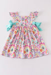 Rainbow Ruffle Dress