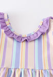 Purple Striped Set