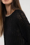 BK Sheer Knit Pullover Sweater