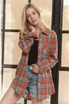Rust Plaid Flannel