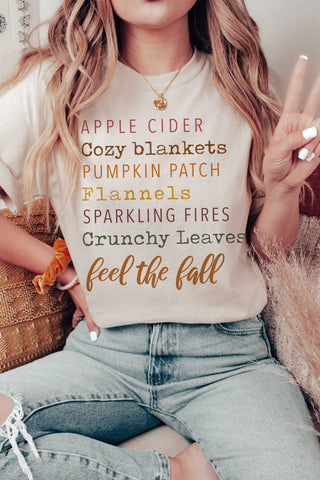 Feel The Fall Tee