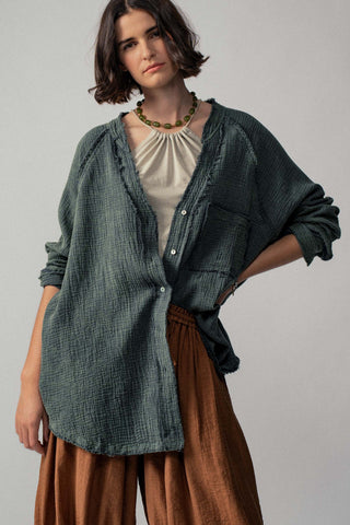 Willow Gauze Relaxed Shirt