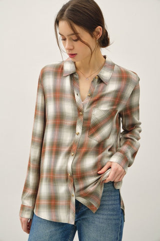 Olive Robertson Plaid Shirt
