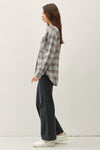 Grey Classic Plaid Shirt