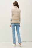 Beige Suede-Ish Vest
