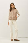 Mocha Suede-Ish Vest