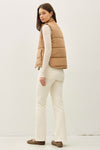 Camel Suede-Ish Vest