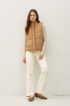 Camel Suede-Ish Vest