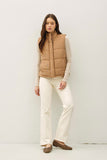 Camel Suede-Ish Vest