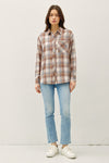 Mocha Campbell Plaid Shirt