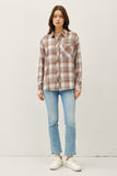 Mocha Campbell Plaid Shirt
