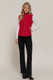 Red Quilted Vest