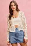 Wildflower Lattice Cardigan