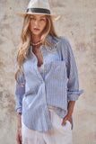 COASTAL CHIC LINEN SHIRT