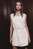 ASH GREY SCUBA MINI DRESS