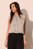 LEOPARD SAYIN BUBBLE TOP