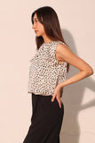 LEOPARD SAYIN BUBBLE TOP