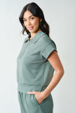 LAGUNA HALF ZIP SET - ELDERGREEN