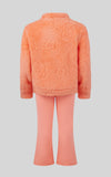 Toddler Girls Sherpa Bomber Set