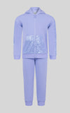 Toddler Girls Sequin Hoodie Set - Lavender