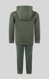 Toddler Boys Quilted Hoodie/Jogger Set - Agave