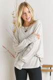 Sand Knit Tunic Top