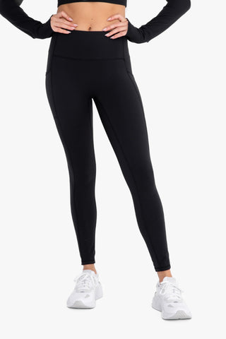 Amazon.com: NEPOAGYM Workout Leggings for Women Lightweight No Front Seam  High Waisted Tummy Control 25 Inches 7/8 Length : Clothing, Shoes & Jewelry