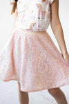 Girls Sequin Twirl Skirt