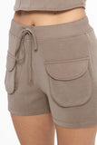 Cozy Comfort Cargo Shorts - WGrey