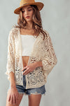Hollow Out Crochet Cardigan
